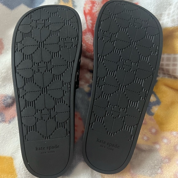 Kate Spade Black and White Sandals - Picture 5 of 6